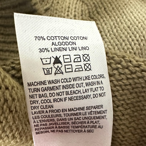 NWT Lucky Brand Shibori Tie Dye Crew Neck Sweater - Picture 6 of 9